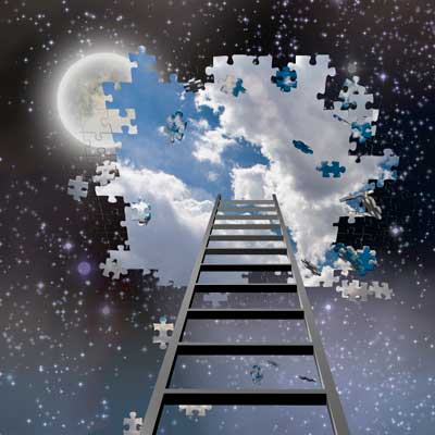Ladder from anxiety to freedom