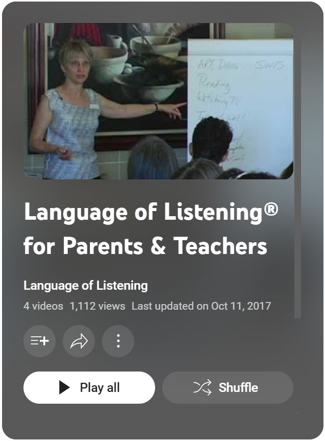 Playlist for Parents & Teachers